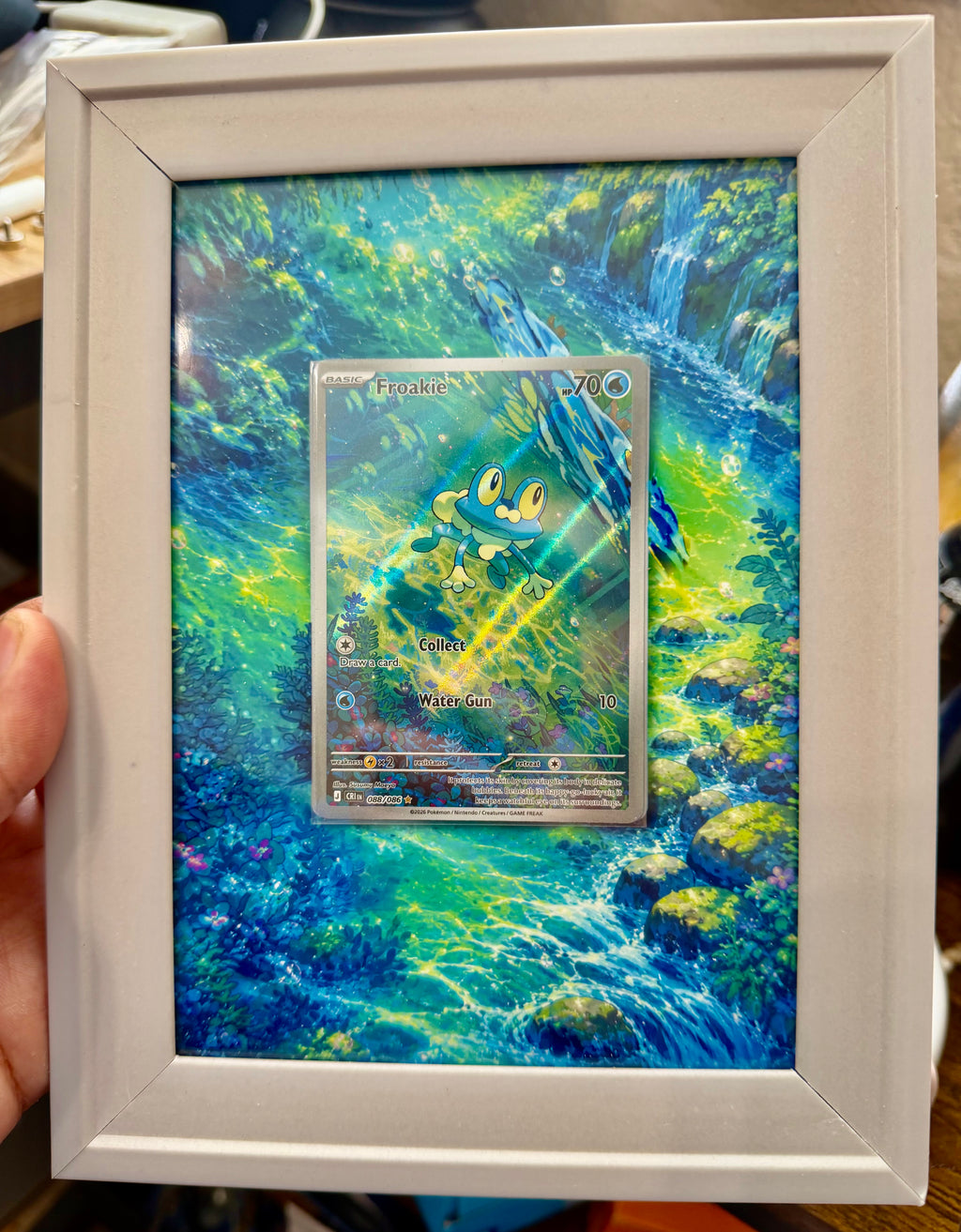 Froakie 088/086 extended art frame
