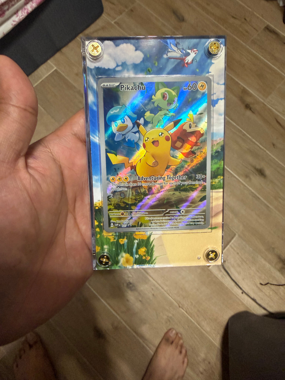 Pikachu 027 extended art slab