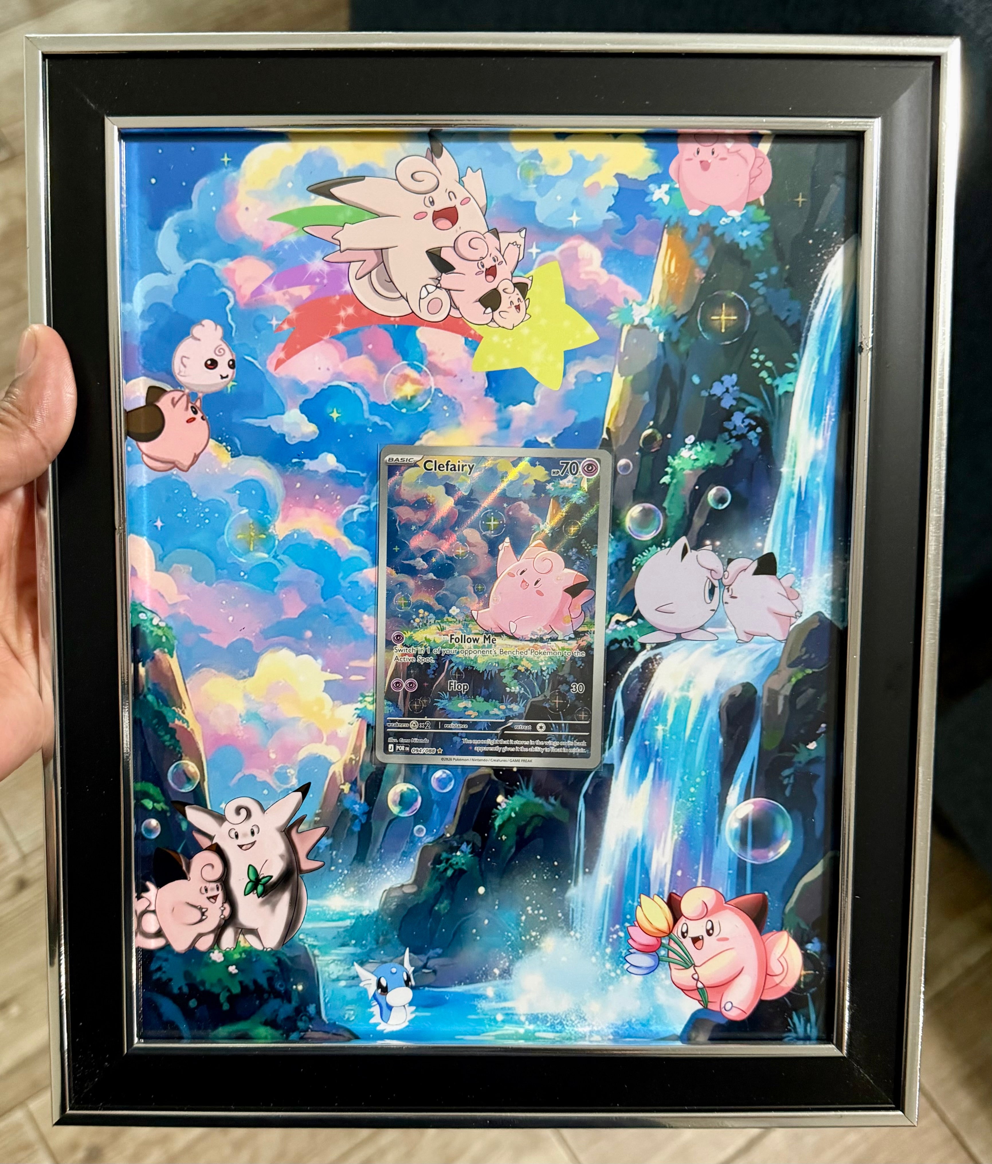 Clefairy 094/088 extended art frame CARD NOT INCLUDED