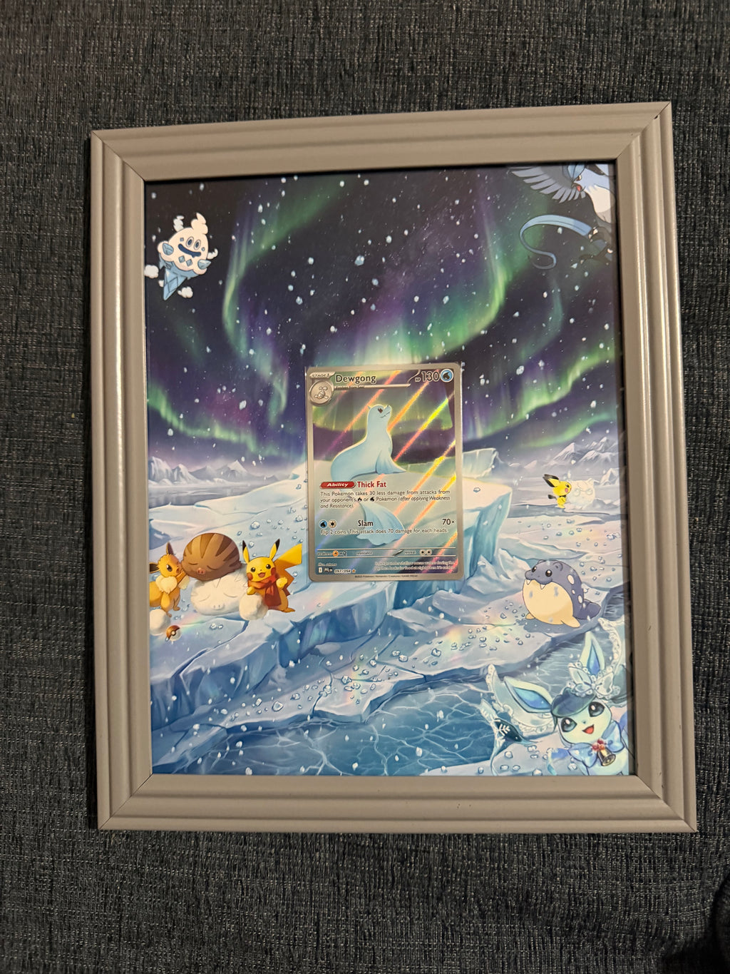 Dewgong 097/094 extended art frame CARD NOT INCLUDED