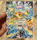 Eevee ex 075/131 extended art frame card not included