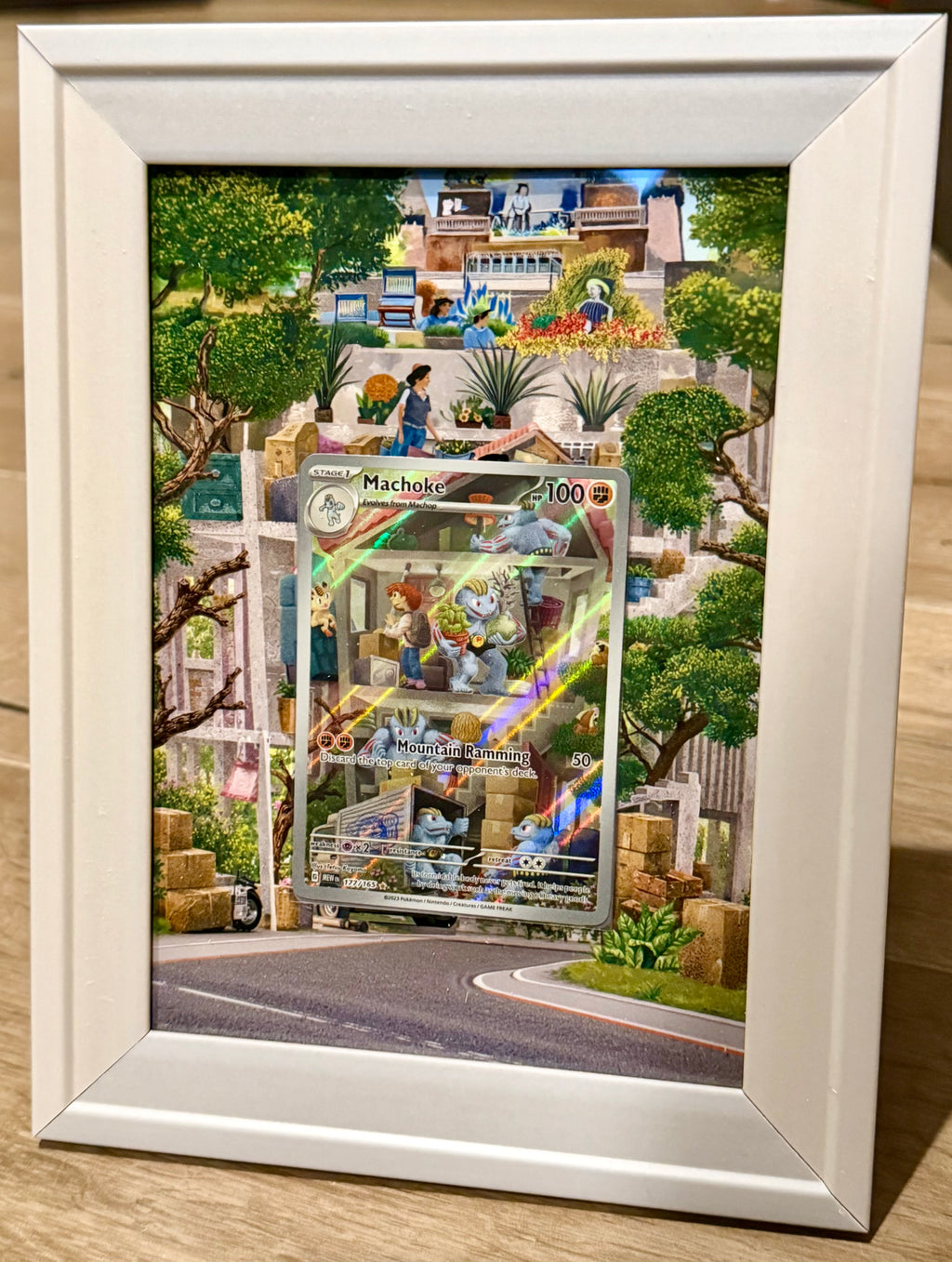 Machoke 177/165 extended art frame, card not included