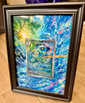 Frogadier 089/086 extended art frame Card not included