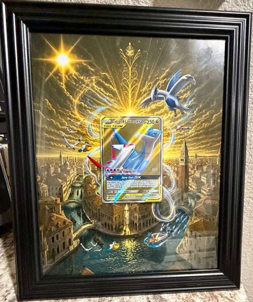 Latios latias 169/181 extended art frame, Card not included