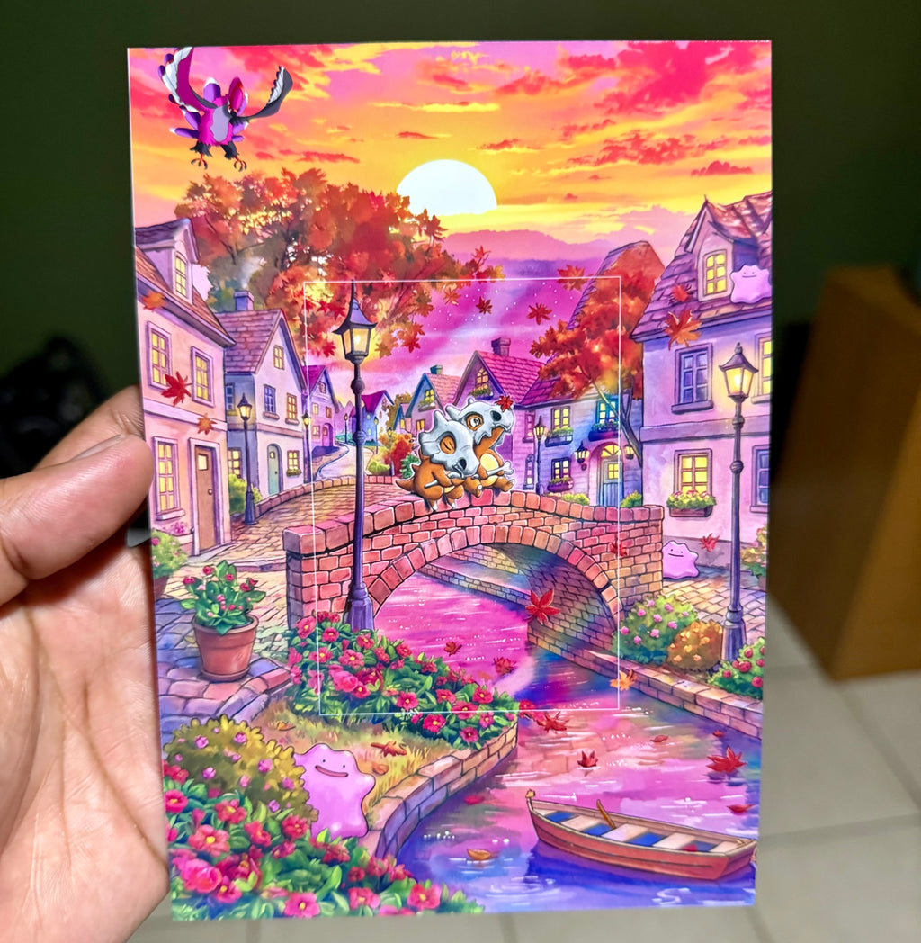 Cubone extended art frame Card not included