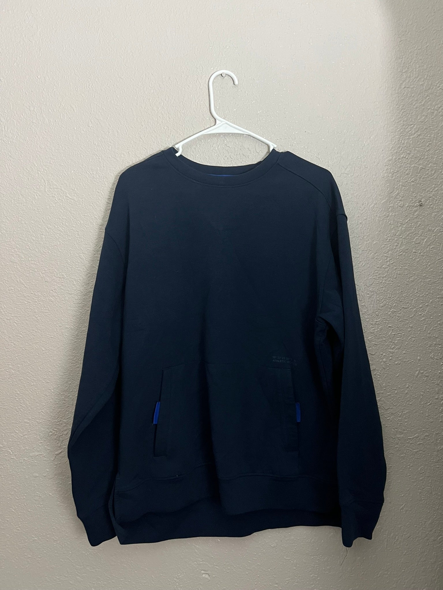 Athletic Works Men's Pullover Size Medium Blue