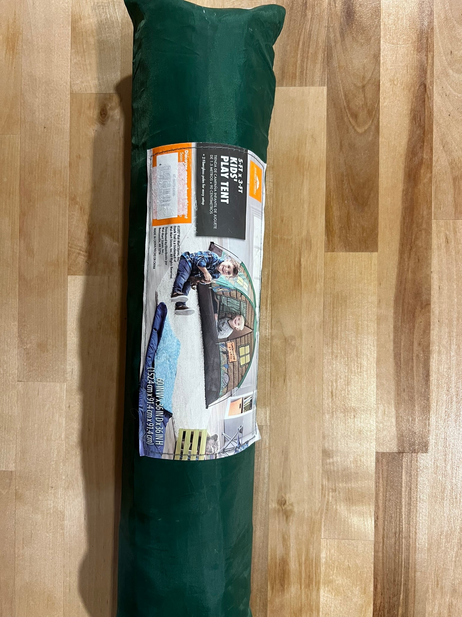 2017 Wal-Mart Ozark Trail 5'x3' Kids Play Tent "Cabin"