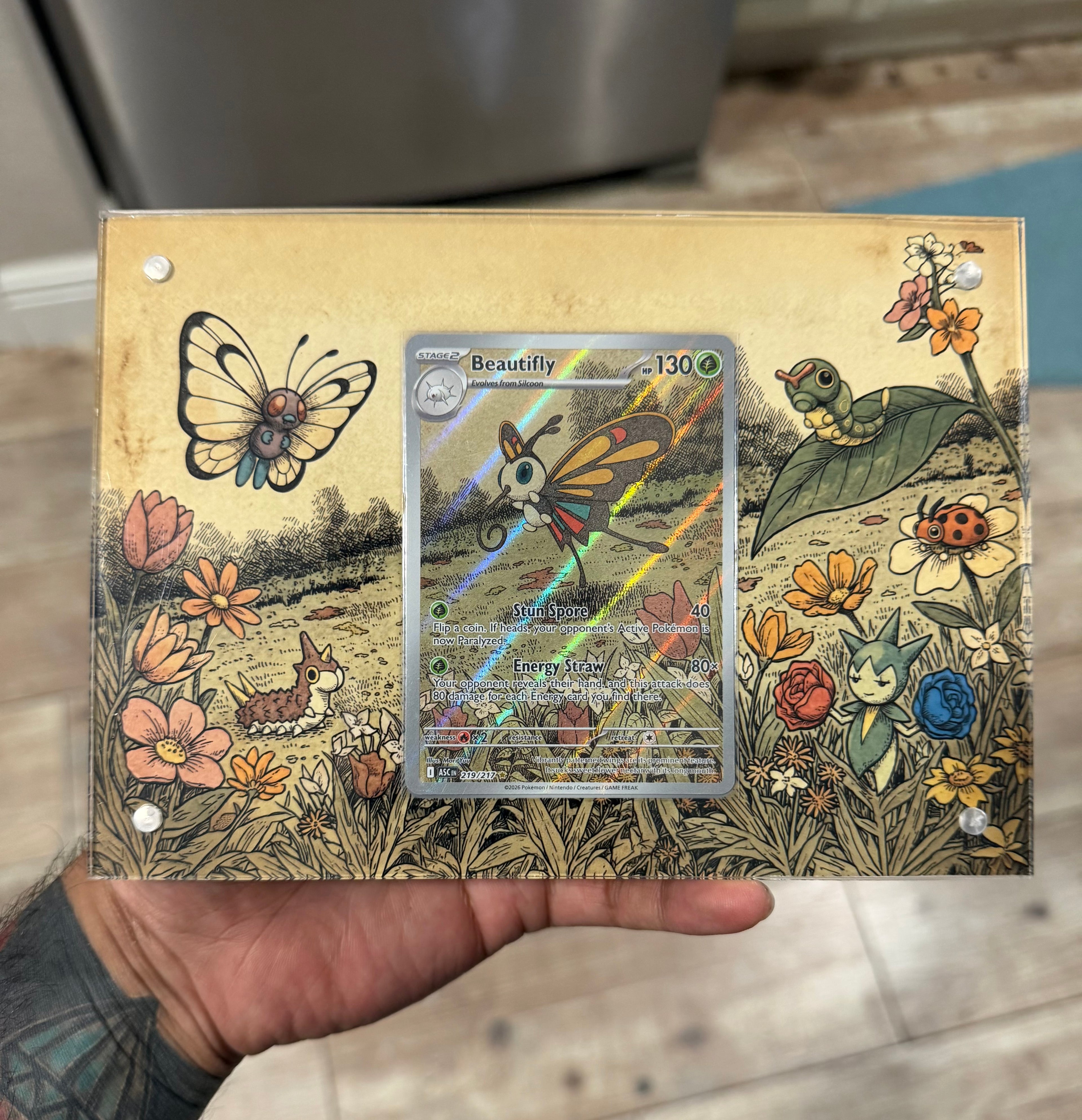 Beautifly 219/217 extended art slab, Card not included